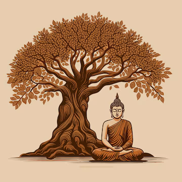Buddhism 5 Symbols - Bodhi Tree