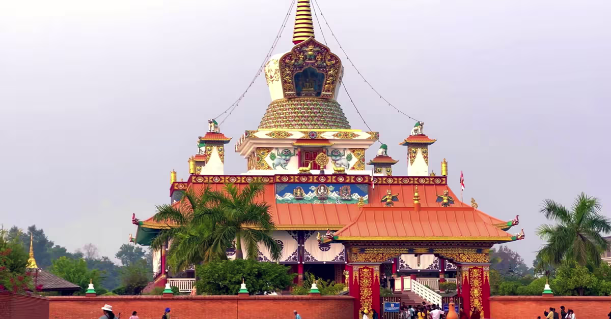 great-Driging-Lotus-Stupa-Lumbini Nepal