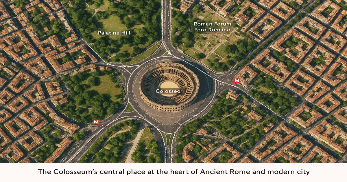 Central-Rome-and Colosseum-Map